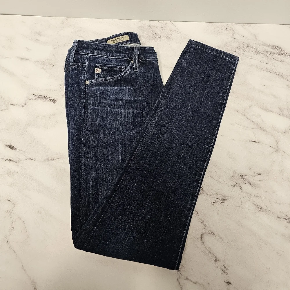 Adriano Goldchmied 360 The Legging Ankle Super Skinny‎ Blue Jeans 27 Preowned